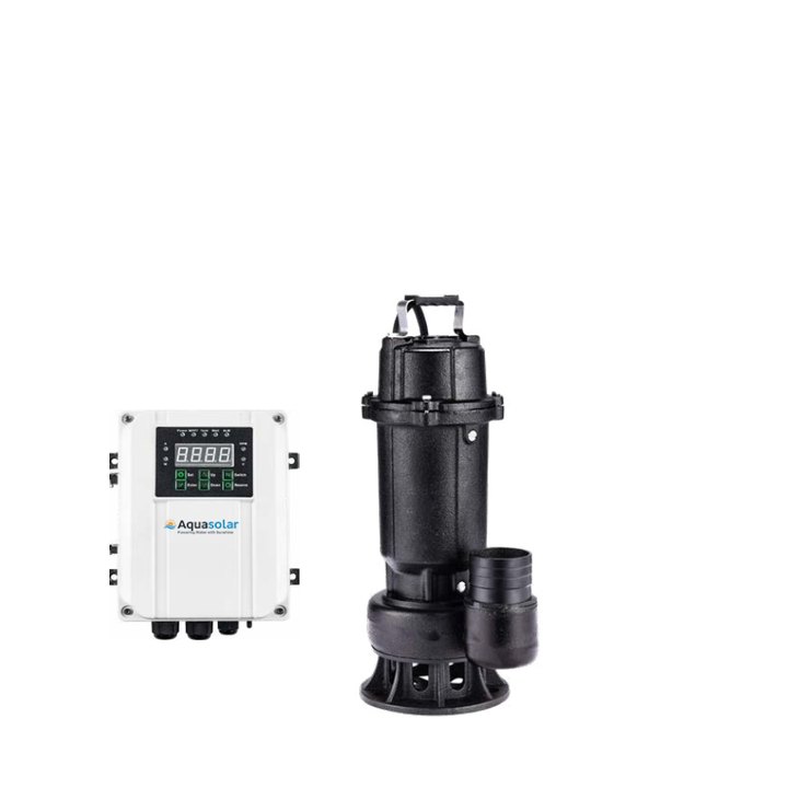AC/DC Solar Submersible Pump (High-Flow)